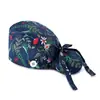 Pañuelo de doctor gorro de algodón gorro quirúrgico gorro sanitario puro para sala de operaciones para mujeres con cabello largo gorra de trabajo Amazon color liso comercio exterior