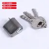 Fechadura de Porta à Prova de Fogo em Aço Inoxidável, Maçaneta de Fechadura à Prova de Fogo para Engenharia de Propriedade, Fechadura de Corredor com Núcleo de Cobre, Fechadura de Porta de Passagem de Fuga