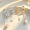 Brincos de Pérola com Agulha de Prata S925 com Design de Borboleta e Franja, Estilo Nicho de Luxo, Atacado de Joias de Pérola Zhuji