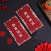 Minimalista Novo Fosco Glitter Casamento Envelopes Vermelhos Tendência Envelopes de Dinheiro da Sorte para Ano Novo e Festival da Primavera Sacos Criativos de Pacote Vermelho