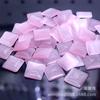 Acessórios para joias DIY quadrados de opala anel quadrado com base plana produtos semiacabados de opala atacado patch para nail art