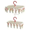 Secador de Ropa Multi-Clip para Uso Doméstico, Herramienta Multifuncional para Secar Calcetines en Balcón de Dormitorio, Pinzas para Calcetines de Bebé, Secador de Ropa Interior