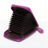 Billetera para tarjetas New Arena transfronteriza estilo coreano portátil para mujer, tarjetero corto para banco, tarjetero para tarjetas de visita, clutch vertical con cremallera