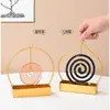 Soporte Creativo y Sencillo de Hierro para Colgar Mosquiteros para el Hogar, Dormitorio, Soporte de Bandeja, Quemador de Incienso, Estante de Sándalo