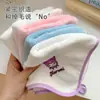 Toallas Pequeñas Cuadradas para Niños al por Mayor Sanrio Toallas Pequeñas Toallas de Mano Absorbentes Guardería Niños Lavado de Cara Toallas Cuadradas de Terciopelo Coral