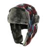 Gorro Lei Feng grueso con forro polar y grafiti colorido para hombre y mujer, ideal para ciclismo y esquí al aire libre en el noreste, resistente al viento y al frío en invierno.