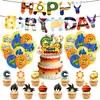 Decoração de Festa de Aniversário Temática de Dragon Ball Goku da Amazon, Bandeiras, Balões e Faixas