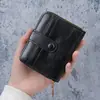 Cartera corta de mujer de nuevo estilo transfronteriza con cremallera, monedero multifuncional, tarjetero con múltiples ranuras para tarjetas, mini monedero al por mayor