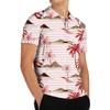 Moda de Verano 2026 Nueva Camisa Polo Cómoda de Corte Ajustado con Cuello para Hombre Europeo y Americano Camisa de Media Cremallera de Moda