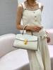 Bolsa Feminina Platinum Portátil Casual Transfronteiriça Nova Bolsa Kelly Textura Moda Urbana Temperamento Ombro Único Transversal Bolsa Feminina