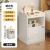 Mesa de Cabeceira Estreita Super de Madeira Maciça Armazenamento Armário Super Estreito Multifuncional Armazenamento Simples Armazenamento Quarto Armário de Cabeceira Simples