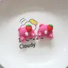 Muñeca de Dibujos Animados Trasero Resina Joyería Accesorios DIY Niños Pequeña Banda de Goma Caja de Almacenamiento Parche Decorativo Oso Sur 8