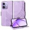 Funda de teléfono adecuada para Oppo Find X8 Modelo A5 Pro/F29/K13X con Ranura para Tarjeta, Patrón de Diamante y Cielo Estrellado en Relieve