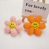 Broche de Flor con Cara Sonriente Linda Relleno de Algodón Accesorios Ropa para Niños Bolsas Zapatos y Calcetines Accesorios Nuevo Estilo 2024