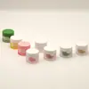 Botella de Esmalte de Uñas Multicolor Personalizada de 5g Botella con Tapa Flip-Top Botella para Crema de Ojos Crema Facial Revestimiento Interior Botella de Crema de Oscurecimiento Total Empaques de Cosméticos