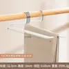 Suporte para Calças em Forma de Ganso de Camada Dupla com Superfície Espessa Fosca Revestida em PVC, Armazenamento Antiderrapante e sem Marcas Cabide de Superfície Fosca
