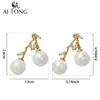 Joyería Ai Tong: Pendientes de Textura Exquisita y Suave, Pendientes Versátiles Brillantes y Claros, Pendientes Vibrantes Hermosos Retro y Elegantes