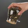 Vidrio de Borosilicato Alto Transparente, Duradero, Sellado, a Prueba de Humedad, No Fácil de Filtrar, Adecuado para Almacenar Té de Flores, Granos de Café, Hojas de Té y Especias