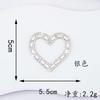 Spot oco três cores amor hot drilling adesivo coração de pêssego strass adesivos diy bolsas sapatos e chapéus decorativo hot drilling figura quente