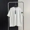 Stone Stone Verano Marca de Moda Europea y Americana Parche Isla del Compás Camiseta Oversize Unisex Holgada Casual Manga Corta