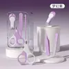 Conjunto de cortador de unhas para bebê, projetado especificamente para recém-nascidos e bebês, inclui um cortador de unhas seguro e adequado para crianças, lixa de unha e cortador de unhas para evitar beliscões acidentais na pele