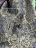 Nuevo Tejido Jacquard de Alta Densidad Teñido en Hilo Texturizado Tridimensional Floral Estilo Europeo Popular para Transmisión en Vivo en Stock