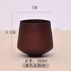 Caneca de Madeira Criativa de Grande Capacidade com Design Integrado, Caneca de Madeira Térmica Estilo Chinês, Caneca de Água de Madeira Universal, Compra em Atacado Negociável Mais