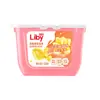 Esferas Concentradas para Lavar Roupa Liby Freesia com Fragrância, Esferas 3 em 1 com Fragrância Duradoura e Amaciante, Caixa Fechada Pacote a Granel
