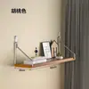 Estante de almacenamiento de pared sin perforaciones, partición de pared montada en la pared junto a la cama, decoración de pared para sala de estar, estante para router, estantería de pared