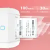 Impresora de Etiquetas Térmicas Deli DL-888D Superficie Electrónica Adhesivo Único Código QR Único Bluetooth Código de Barras