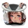 Adesivos PS VR2 VR2 filme protetor fosco de desenho animado sem deixar cola até variedade de personalidade