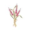 Broche de lavanda para mujer de alta gama, de nicho de lujo ligero, PIN de alta calidad, abrigo, traje, corsage, regalo