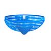Ropa interior para hombre, calzoncillos de malla transparente a rayas, bikini sexy, WX18BJN