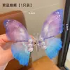 Pasador de Mariposa Móvil Pasador para Niñas Accesorios para el Cabello 2025 Nuevo Lazo para Niña Pasador Pequeño Adorno para la Cabeza de Niña