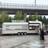 Food Truck Remolcable para Exteriores, Café, Té de Leche, Bebidas Frías, Carrito de Snacks, Quiosco Móvil de Ventas en Calle Comercial, Camping RV en Zona Turística