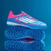 Zapatos de fútbol F50 para el Mundial transfronterizo para hombres y mujeres, de corte bajo con tacos largos para césped artificial para jóvenes, zapatos de entrenamiento de fútbol al por mayor