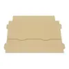 Papel kraft com porta-copos para chá com leite, porta-copos para café, descartável, para 2 a 4 copos, base de embalagem de papelão ondulado, atacado de fábrica