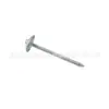 Clavos Ondulados Galvanizados por Inmersión en Caliente, Clavos Ondulados para Techos de Acero Color, Clavos de Cabeza Grande, Clavos Ondulados con Cabeza de Sombrilla
