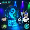Mercancía de Anime Lámpara de Cristal Piedra Preciosa Mixta Bola Mágica Perla Espiritual Estilo Viaje al Oeste Luz Nocturna Figura Modelo