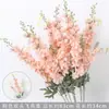 Flores Artificiais Coloridas Estilo Monet Flores Falsas Atacado Verde Roxo Arranjo de Casamento Cenário Decoração de Paisagismo