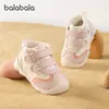 Zapatos Infantiles Balabala Zapatos para Niños Pequeños Zapatos de Bebé Niños y Niñas Zapatos de Bebé Forrados de Borrego Tenis Otoño e Invierno 2025
