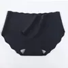 Ropa interior de seda de hielo para mujer, verano, ultra delgada, sin costuras, transpirable, antibacteriana, con entrepierna de algodón puro, de cintura media, tipo shorts con efecto levantamiento de glúteos