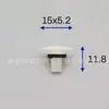 91530-ST5-003 Clipe de Fixação para Tira de Vedação à Prova de Vento da Porta de Carro Honda Civic Odyssey