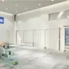 Prateleira de Parede em Aço Inoxidável para Loja de Roupas Expositores de Chão Especiais para Roupas Masculinas, Femininas e Infantis Cabide