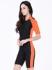 Traje de Neopreno de Manga Corta Shark Bart para Hombres y Mujeres, Traje de Buceo de una Pieza con Protección Solar, Traje de Baño Sexy de Manga Corta para Pareja, Estilo Conservador para Mujeres