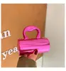 Bolso Cruzado de Hombro Cilíndrico de Acrílico con Cadena, Acabado Brillante, Gran Capacidad, Nuevo Modelo 2026, Bloque de Color de Moda