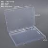 1.7 de Altura X 17.5 Retangular Caixa Transparente de Plástico para Componentes de Ferragens, Pincéis de Maquiagem, Equipamentos de Pesca e Armazenamento de Joias Atacado
