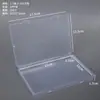 Caja plana de plástico PP de alta transparencia Amazon 1.7, para organizar documentos, recibos, componentes de ferretería y equipo de pesca