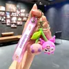 Llavero de Muñeca de Dibujos Animados Sanrio Kulomi, Colgante de Máquina de Bolas, Llavero Lindo para Bolsos, Pequeño Regalo al por Mayor