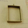 A4062 Accesorios de Joyería DIY Pegamento Marco de Aleación Base con Forma Especial Popular Japonés Molde de Pegamento para Joyería